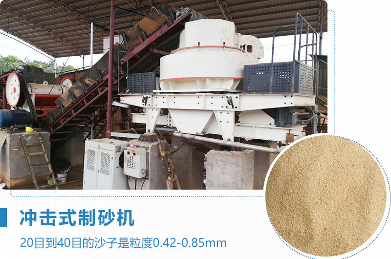 沙子加工現場圖片