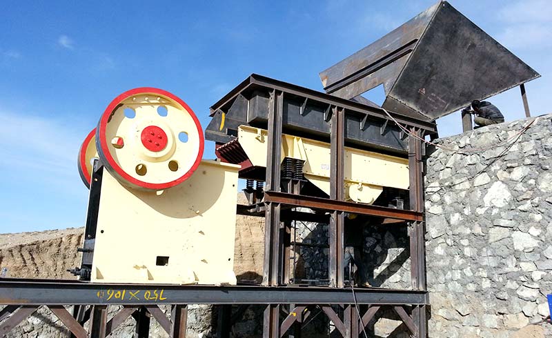 山西鐵礦石破碎生產線