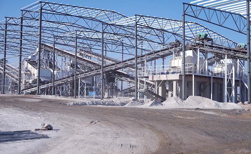 山東鐵礦石破碎生產工藝流程