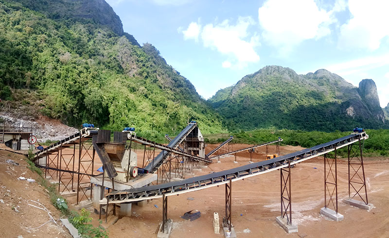 河南焦作煤矸石專用破碎生產(chǎn)線