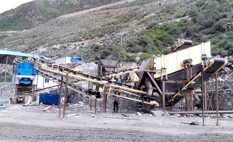 煙臺金礦制砂生產線