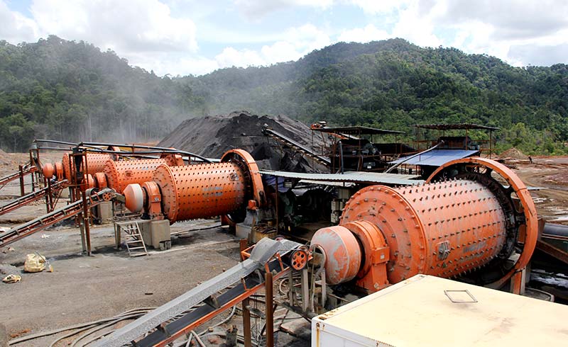 河南洛陽金礦選礦生產(chǎn)線