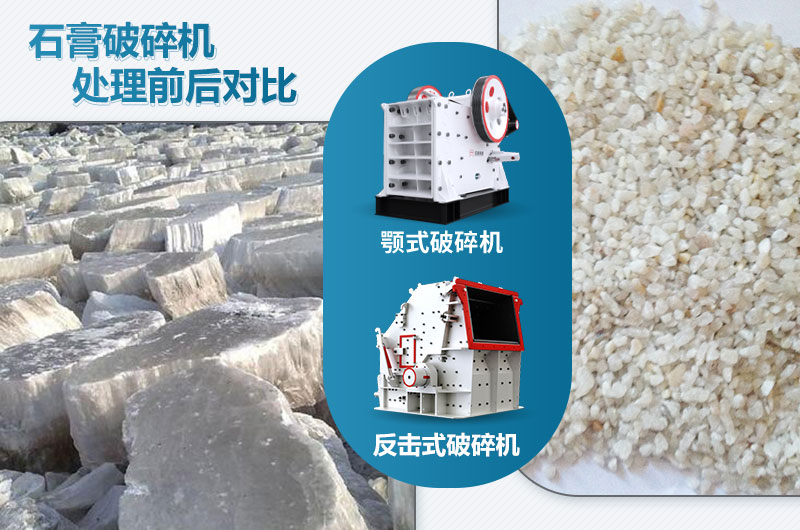 石膏破碎機型號有哪些規格？多少錢一臺？