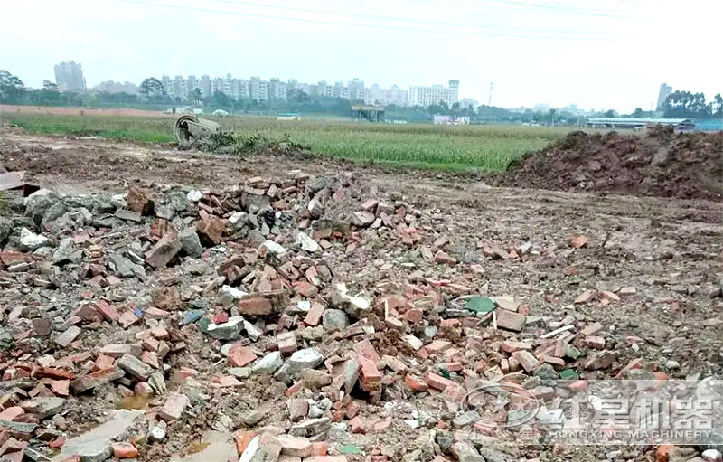 建筑磚渣如何再利用？磚渣粉碎機多少錢一臺？
