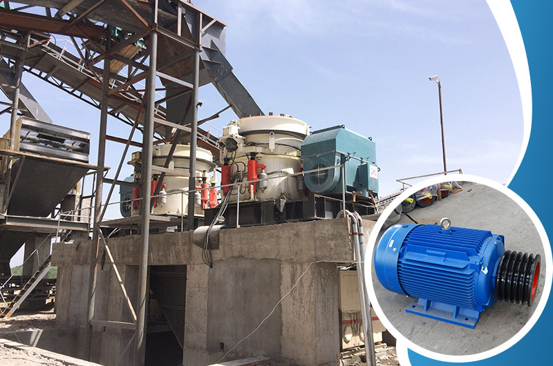 2200圓錐破碎機電機要多大？各項技術參數