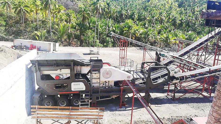 菲律賓移動破碎生產線